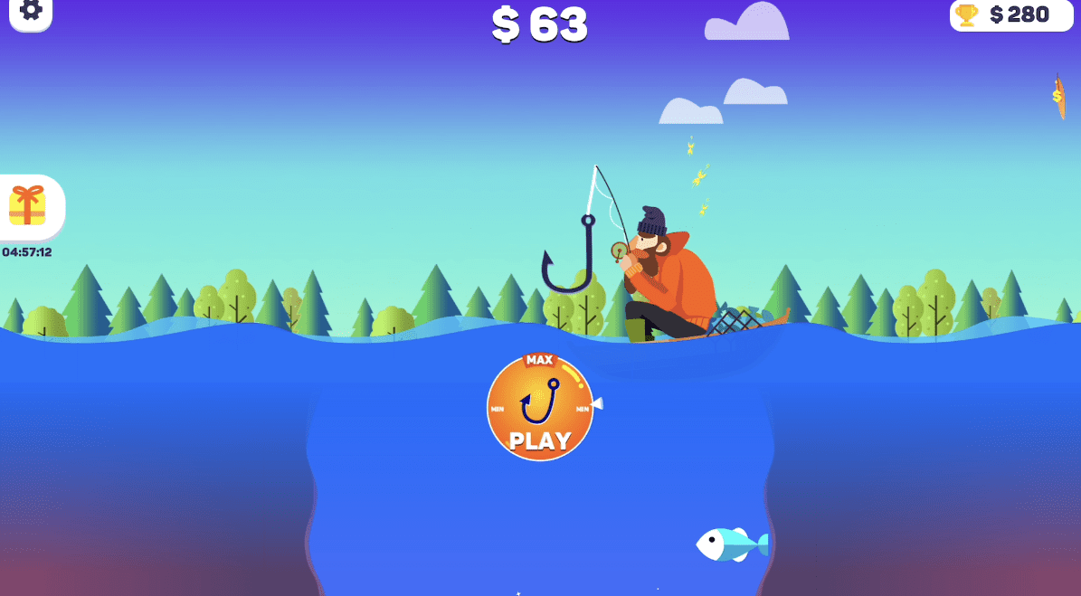 Play Tiny Fishing Unblocked Game Tiny Fishing Original
